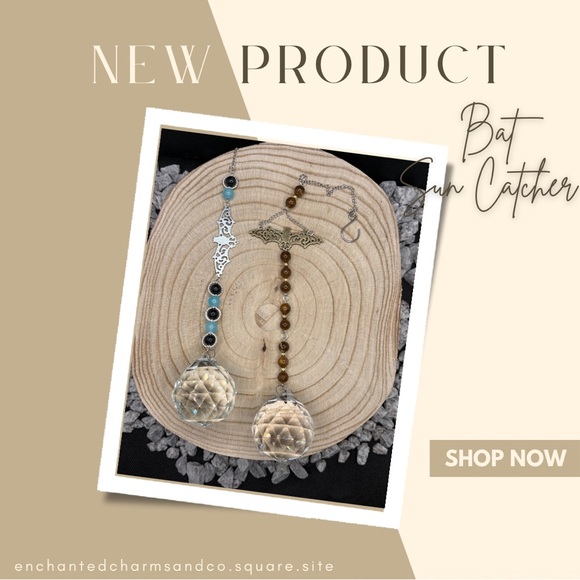Other - Bat Sun Catcher with Crystal Accents